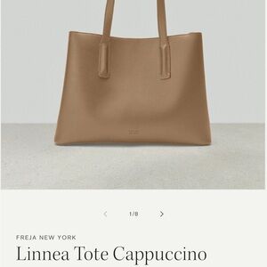 FREJA NEW YORK Linnea Tote Cappuccino near perfect condition